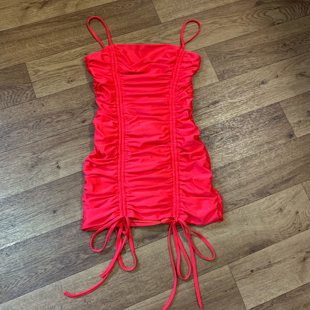Scrunch mini dress